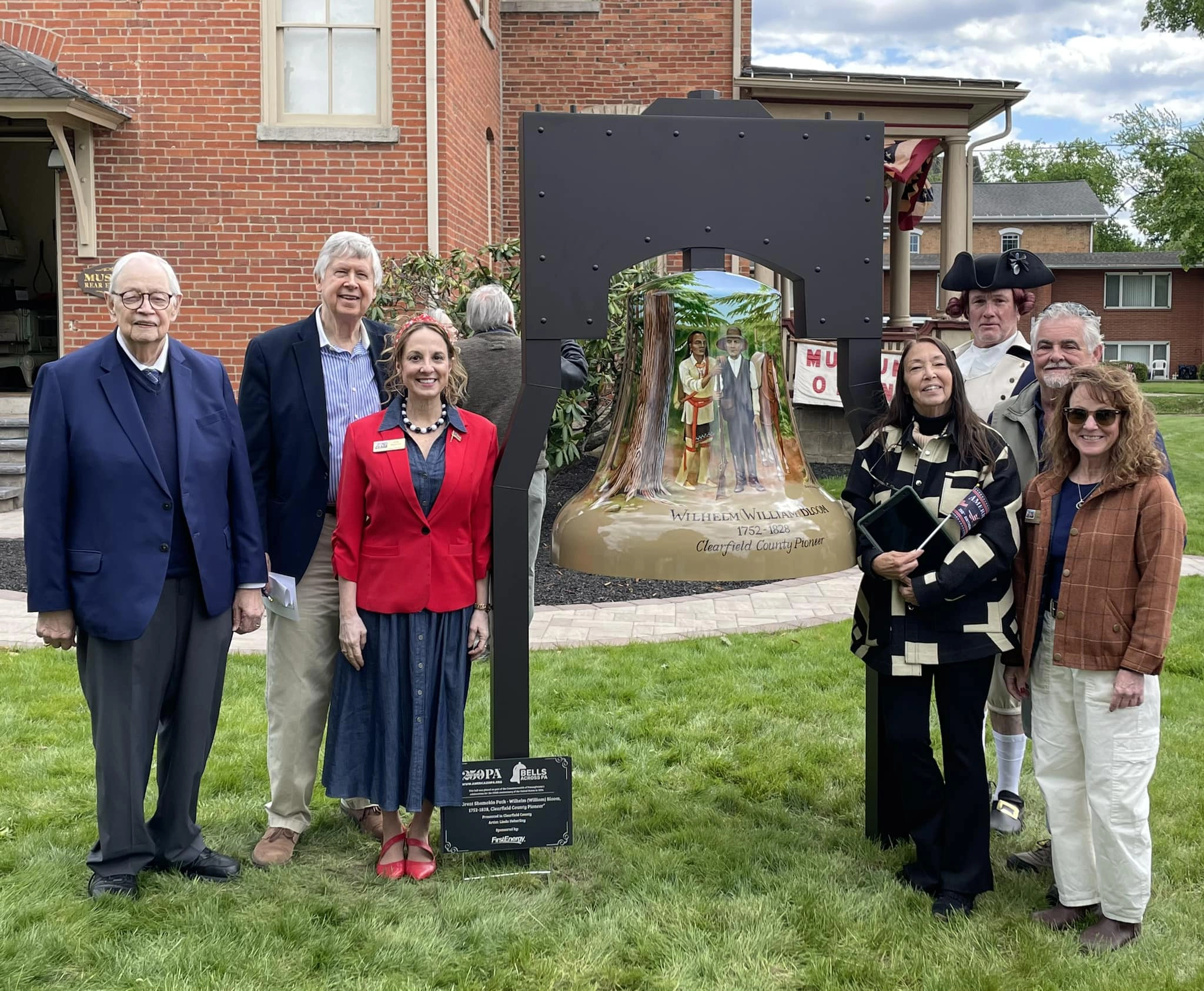 Bell Dedication Ceremony at Kerr Museum